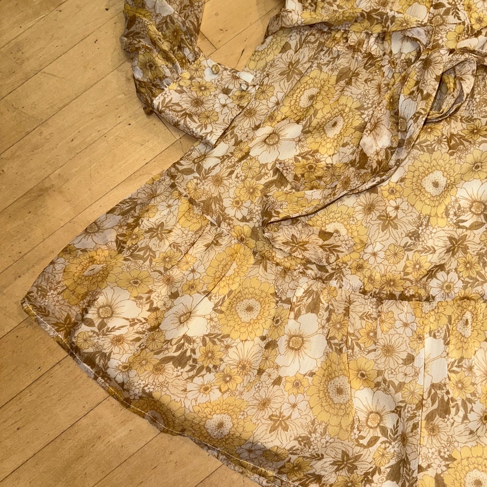 MINKPINK Dacey smocked neck dress, XS,,,GD1131 - Picture 6 of 8